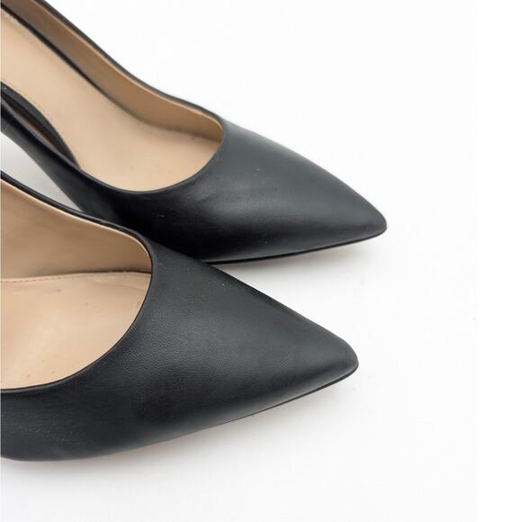 Sam Edelman Hazel Pointed Toe Heel Pumps Women's Leather Black US7 EU37.5 - Picture 7 of 14
